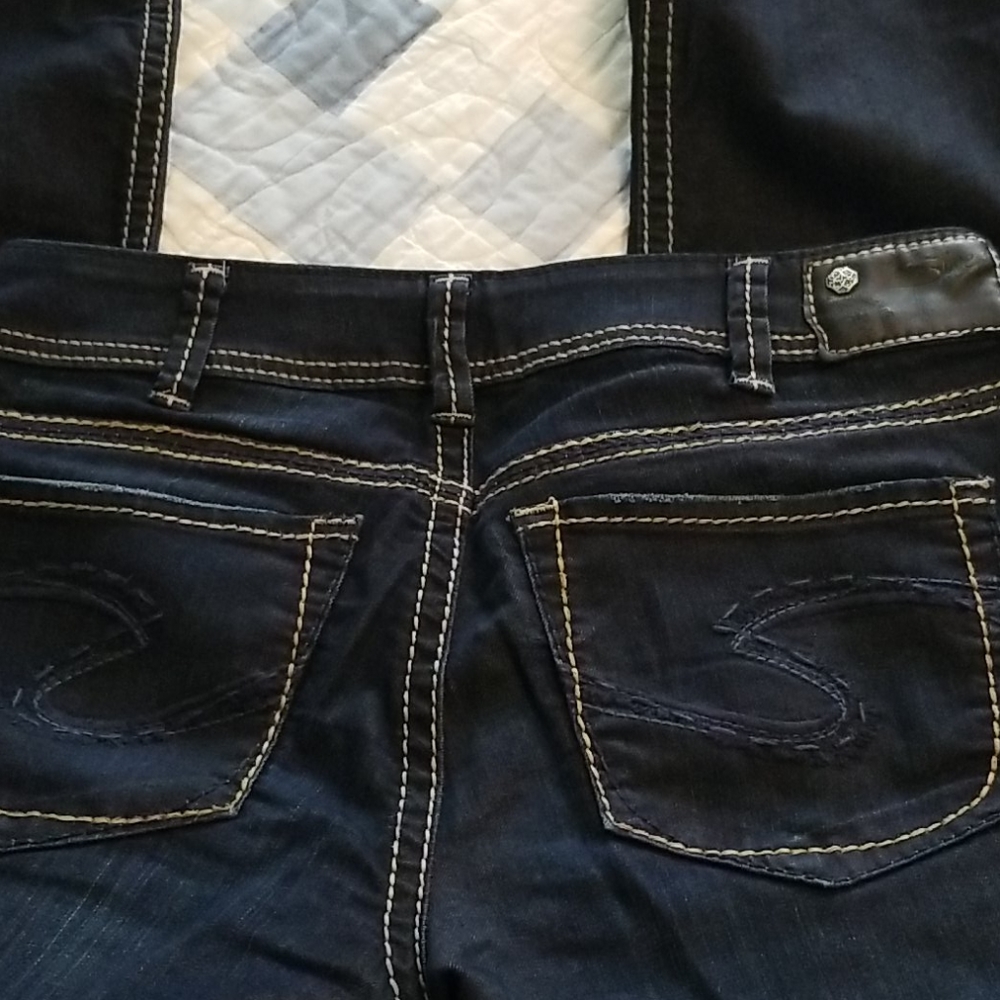 Silver Suki Capris